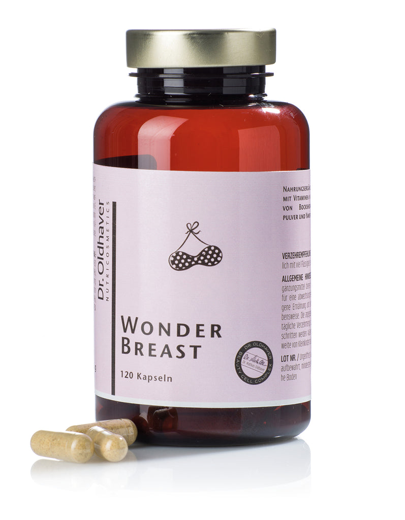 Wonder Breast Bruststraffungskapseln (120 Kps.) - Dr. Oldhaver
