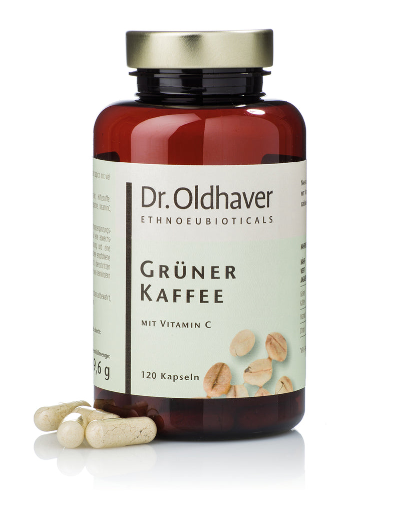Grüner Kaffee Kapseln (120 Kps.) - Dr. Oldhaver