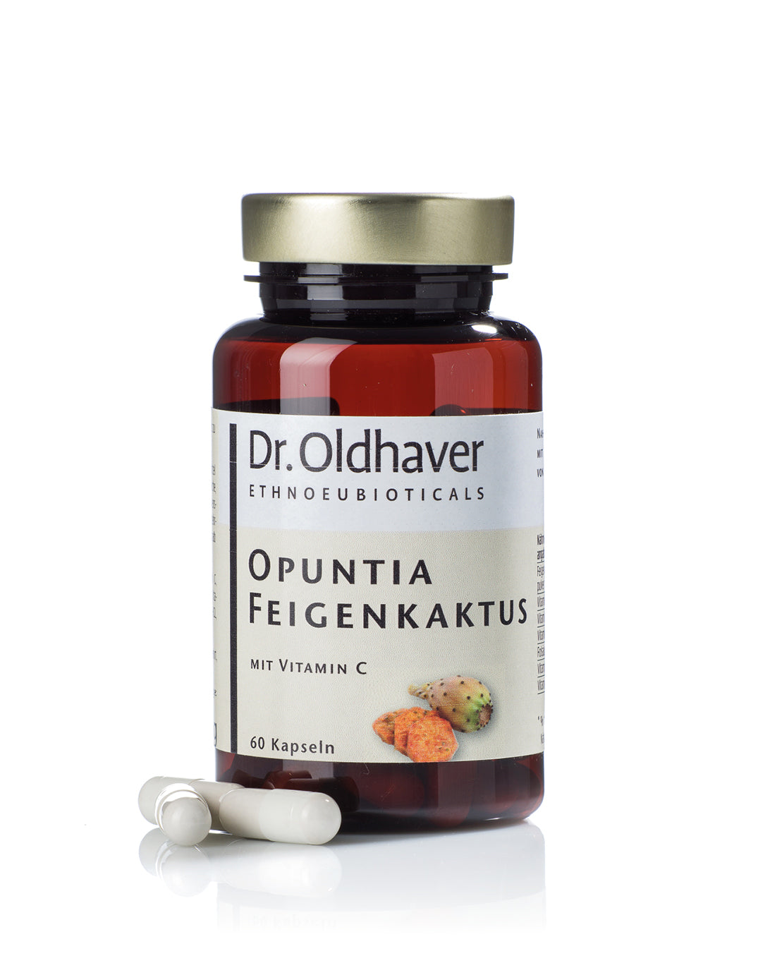 Opuntia Feigenkaktus Kapseln, vegan, unterstützt das Abnehmen