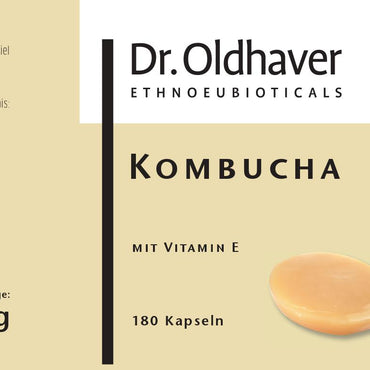 Kombucha + Vitamin E Kapseln (180 Kps.)