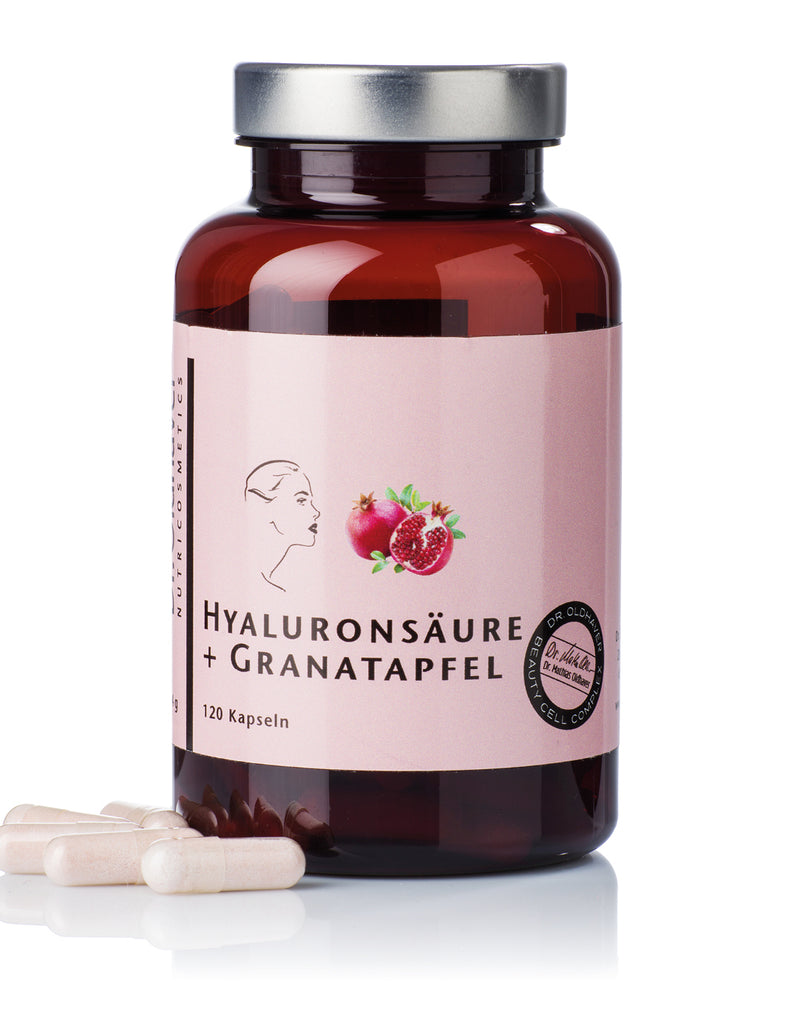 Hyaluronsäure + Granatapfel (120 Kps.) - Dr. Oldhaver