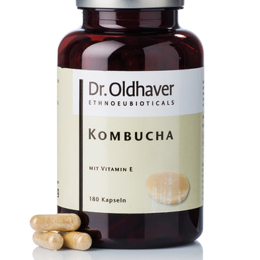 Kombucha + Vitamin E Kapseln (180 Kps.)